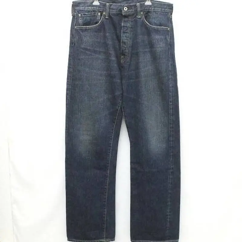 TENDERLOIN テンダーロイン T-RIDERS E 加工 デニム パンツ 34 青 ジ...