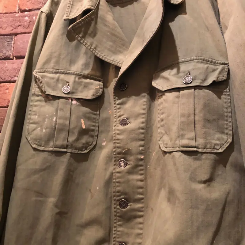 品質は非常に良い M41 USARMY 1st ジャケット HBT ミリタリー