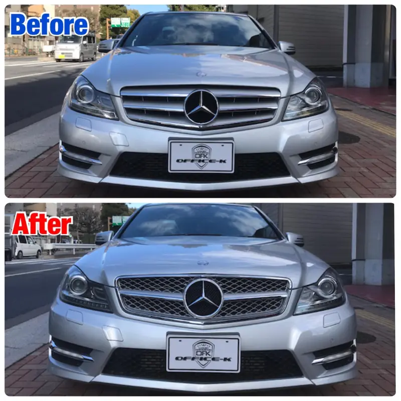 ベンツCクラス ノーズブラ W204 C204 S204 後期
