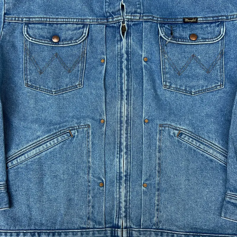 WACKO MARIA × Wrangler /TRUCKER JACKET (L.blue)...