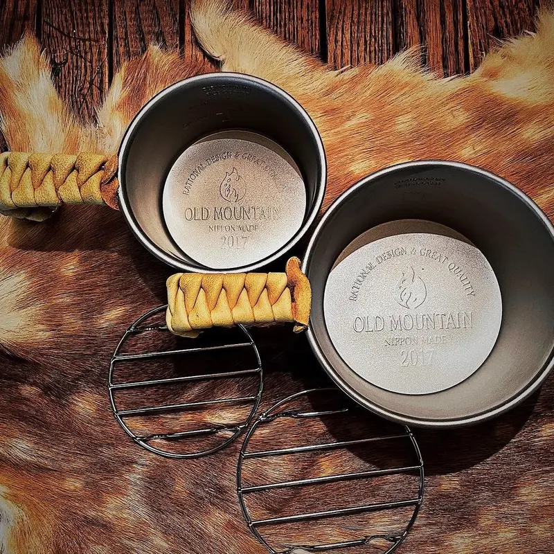 オールドマウンテン OLDMOUNTAIN チタン製250ml深型シェラカップset