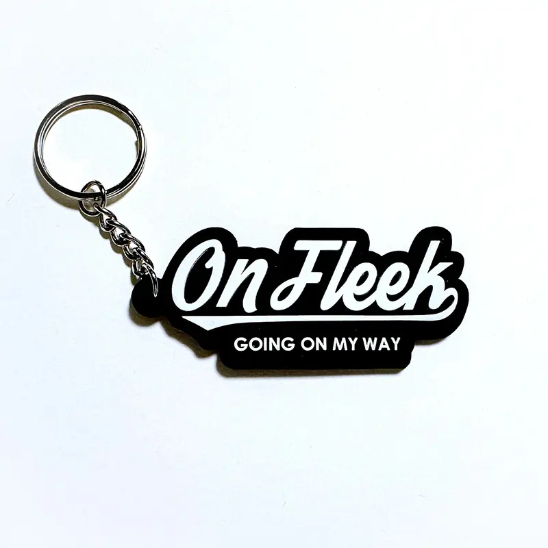 OnFleekラバーキーホルダー | OnFleek