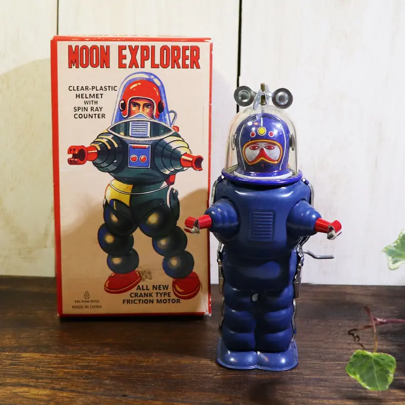 ロボット MOON EXPLORER ブリキのおもちゃ 楽天市場】◎【 TinToy / ブリキ 】ロボット『 MOON EXPLORER