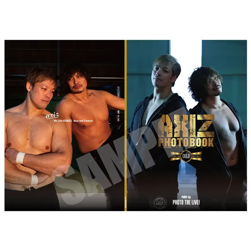 AXIZ写真集【GOLD】 | PHOTO THE LIVE! STORE