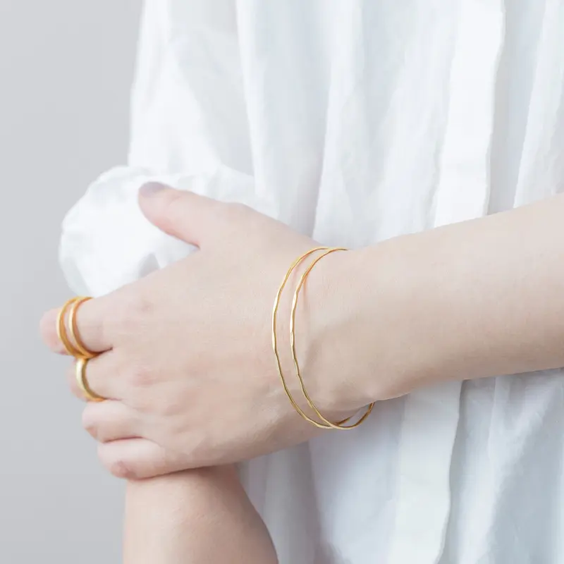 SSB112 : ツインラインバングル / Twin line Bangle | Pisceans