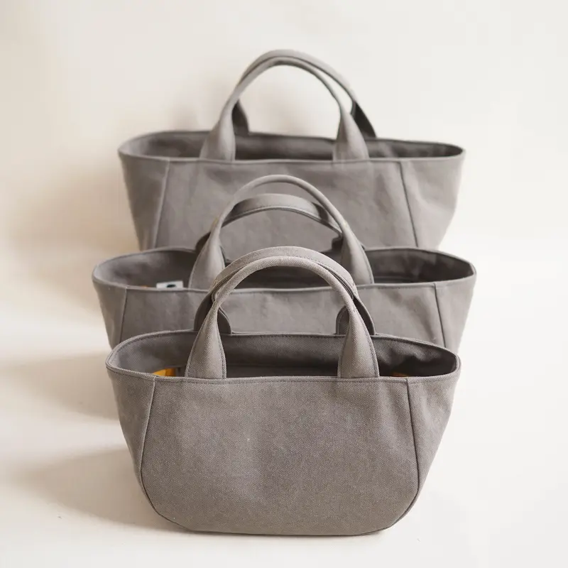 受注制作＊蓋付き丸トートM（エレファントスキン） | pour des lunettes