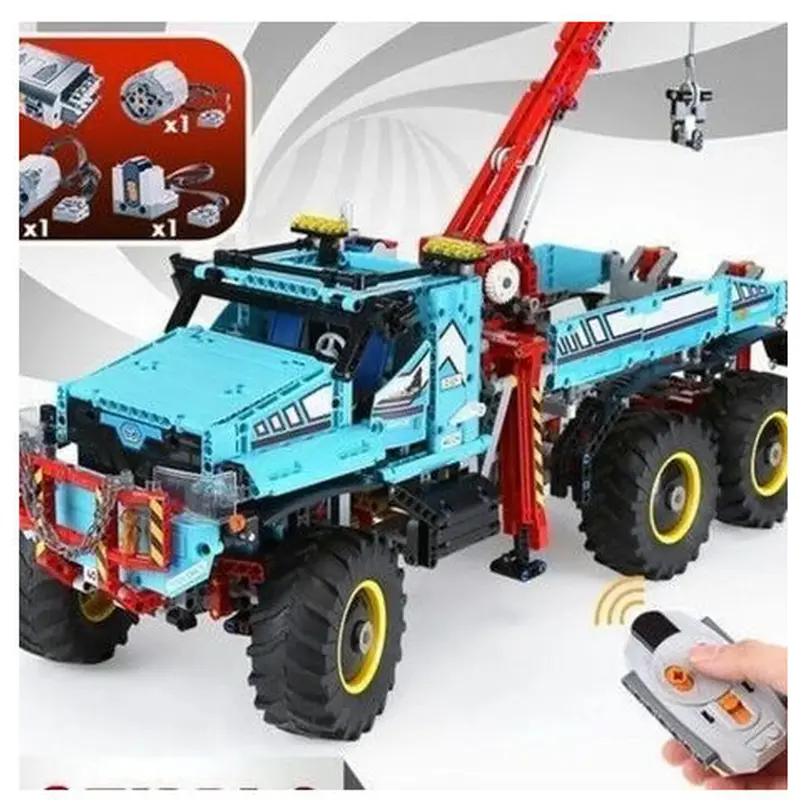 レゴ互換 テクニック 6x6 全地形マグナムレッカー車 42070相当 LEGO