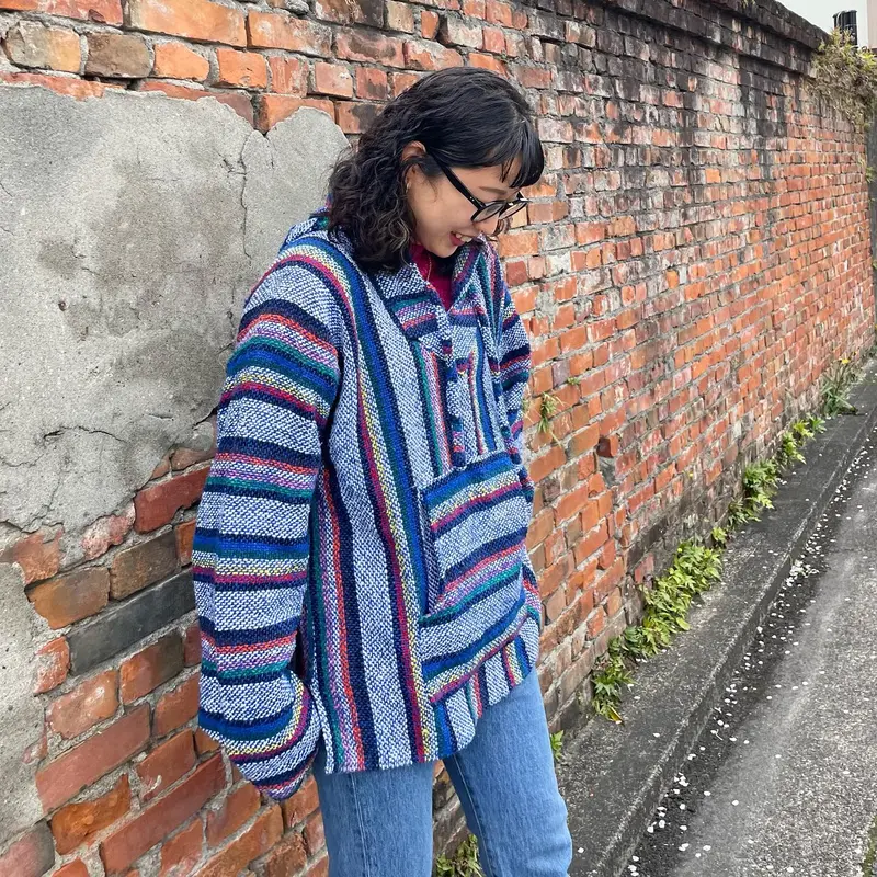 Cycle By Myob リネン フレディー パーカー メキシカンパーカー