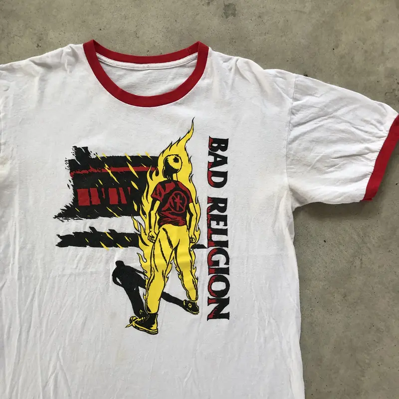 ⭐︎スーパーマグマート BAD RELIGION バンドTシャツ | CUSTOM FEVER