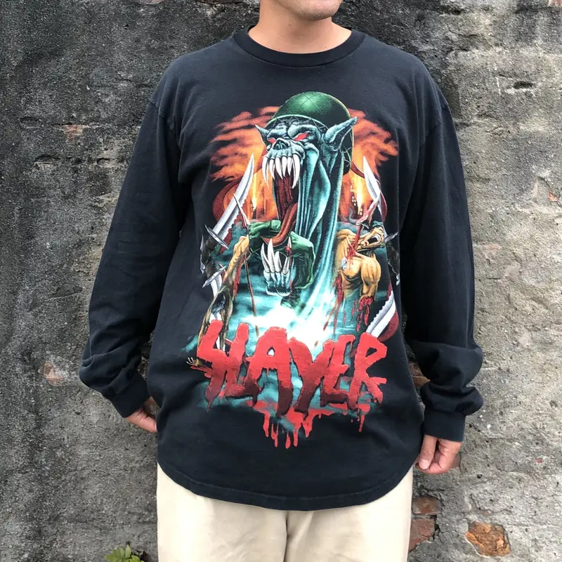 90年代 USA製 SLAYER バンドロンT XL | CUSTOM FEVER