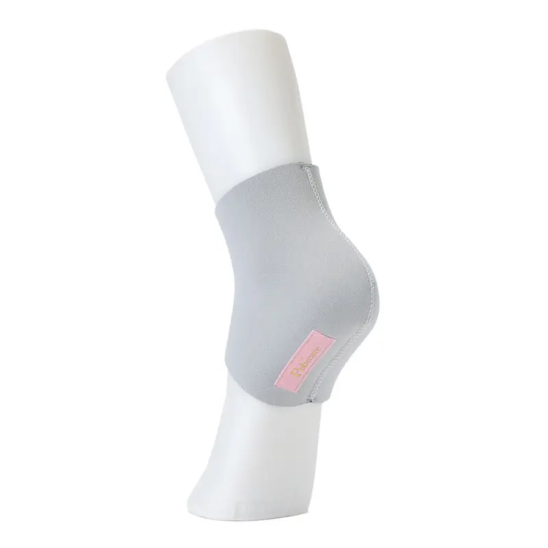 かかとソックス（シルバーグレー/ステッチ2色） | Pubicare