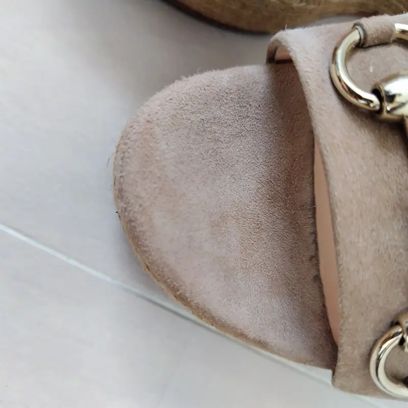 良品❤箱付き☆GUCCI【グッチ】ホースビットウエッジソールサンダル