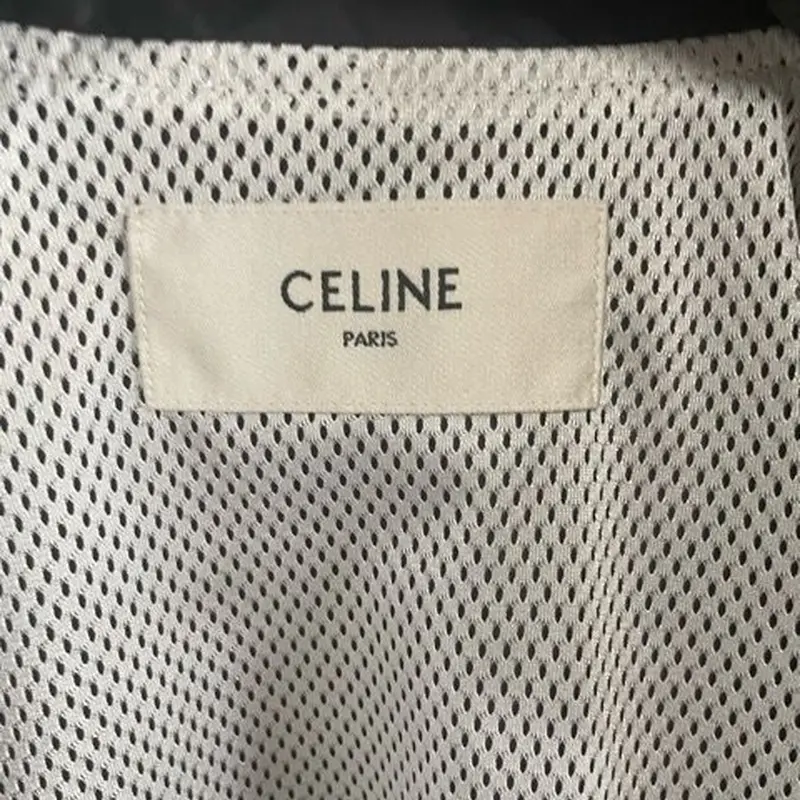 新品☆22SS☆CELINE by Hedi Simane セリーヌ ブランドロゴ コーチジャ...