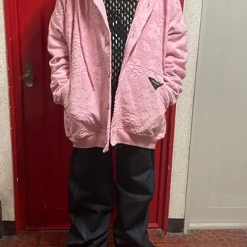 新品22SS☆PRADA by Raf Simons プラダ ラフシモンズ 花柄 パイル地 ボ...