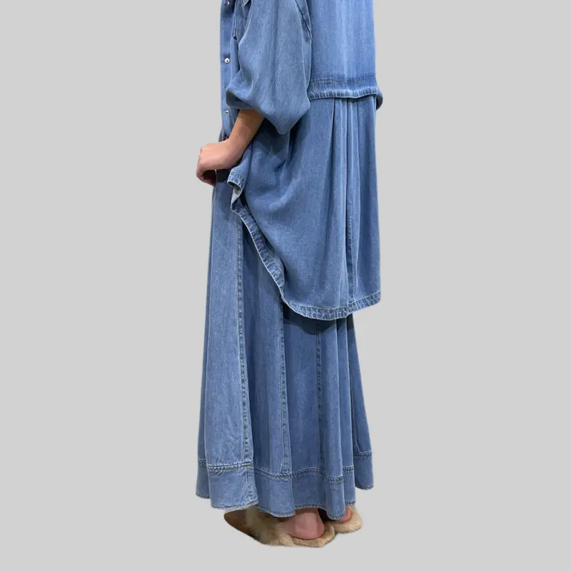 ayane 】 テンセルデニムフレアスカート | selectshop RJ