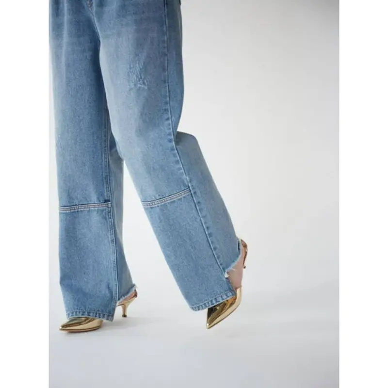 新品 YENN HIGH RISE TUCK WIDE PANTS 40 YENN イェン HIGH RISE TUCK