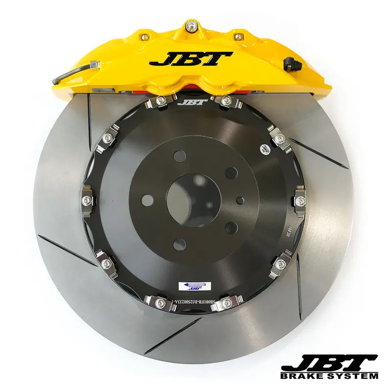 JBTブレーキキャリパー4POT(SP4P)+2ピース330mmスリットローター