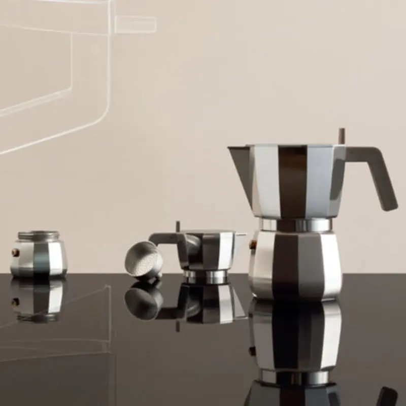 アレッシィ○ALESSI ALDC06-03○モカエスプレッソメーカー(3カップ