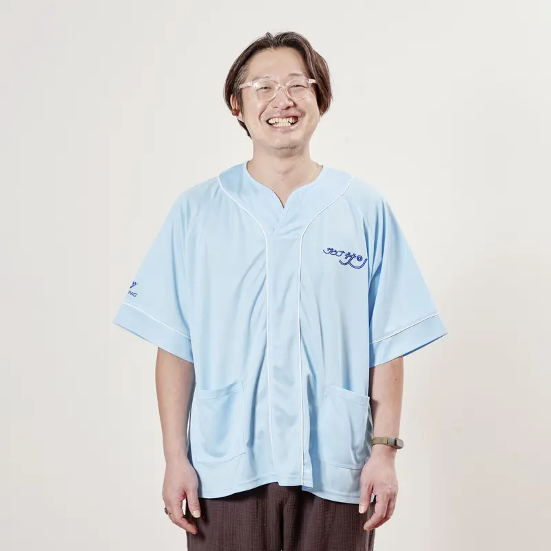 サウナサン×ニューウィング ダブルネームシャツ | サウナサンストア