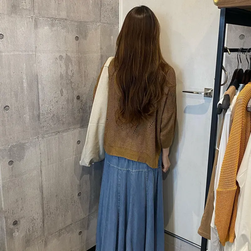 ayane テンセルデニムフレアスカート | selectshop-LUZ STORE