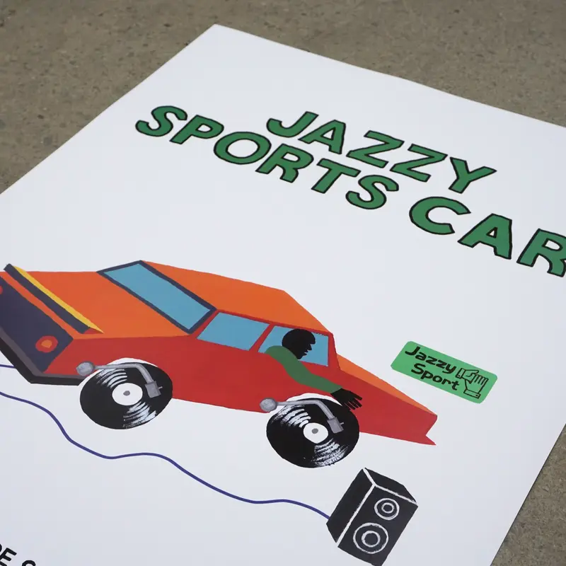 Jazzy Sport 竹内俊太郎ポスター | STEEP GRADE SHARP CURVES