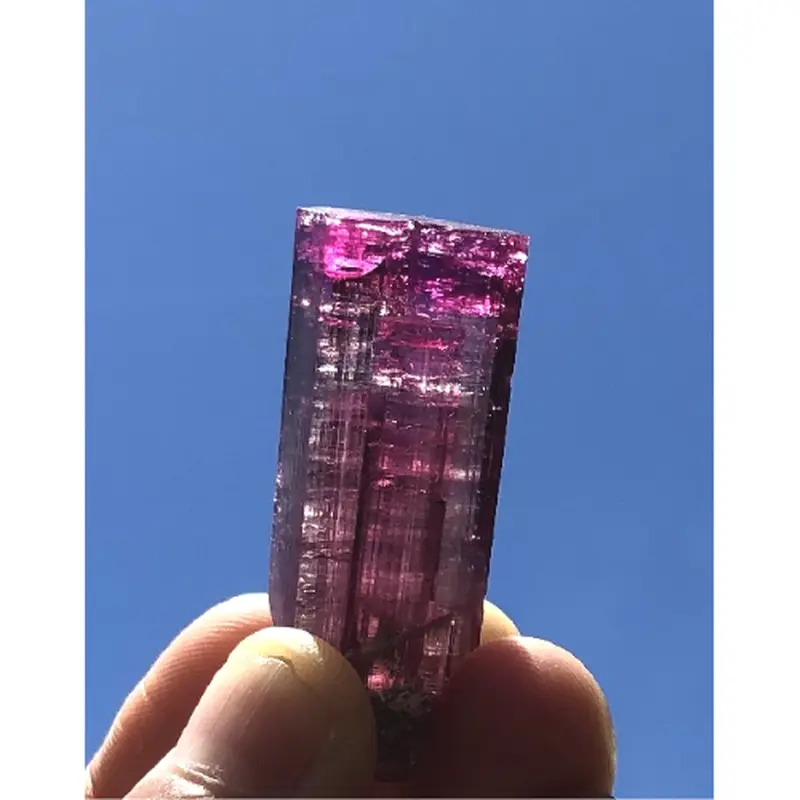 高品質 ・宝石質(ジェムクラス) ピンクトルマリン単結晶 TOL-010