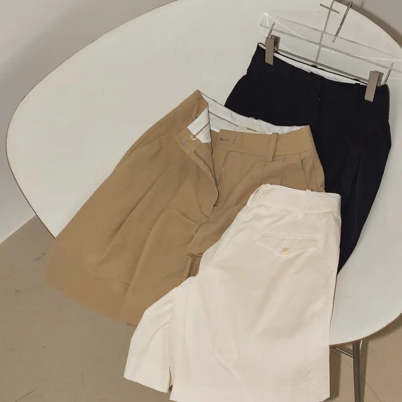 TODAYFUL】Doubletuck Half Pants | Selectshop sh...