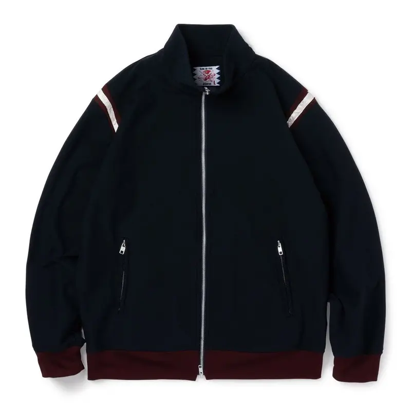 美品SON OF THE CHEESE/Satin Track Jacket SON OF THE CHEESE/サノバチーズ】Satin Track Jacket