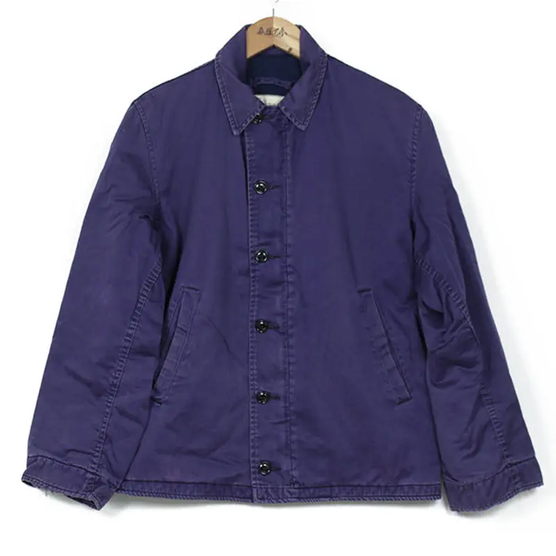 VINTAGE 60s US NAVY ユーティリティジャケット ナス紺 38R | sin-...