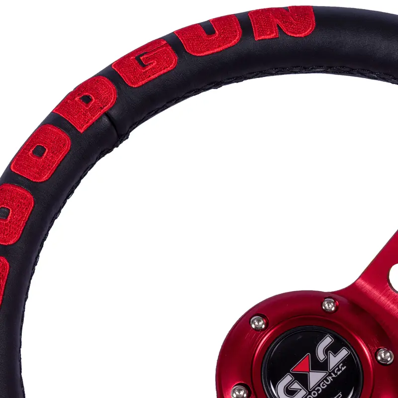 GOODGUN ステアリング 黒 33π Yahoo!オークション - GoodGunオリジナル バックスキンDシェイプ