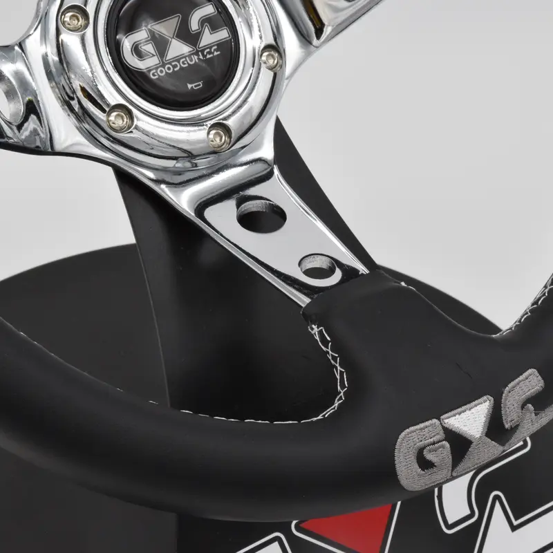 GoodGunオリジナル レザーステアリング メッキ | Good Gun Online Store