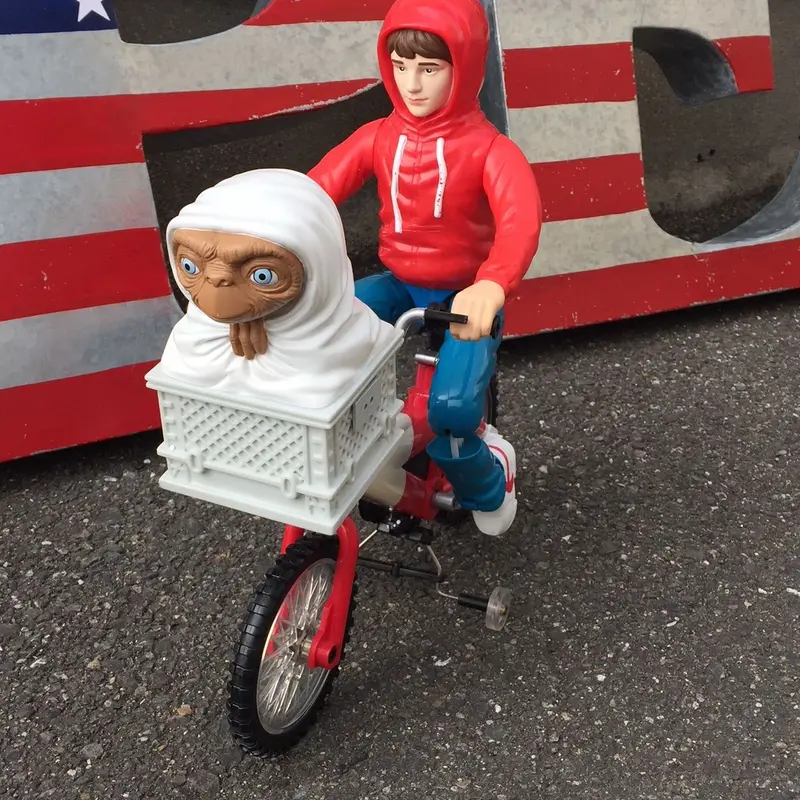E.T. エリオット 自転車 ラジコン フィギュア