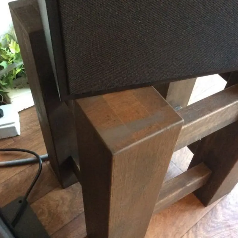 山崎創作 青森ヒバ材 スピーカースタンド JBL C36 4312 4429