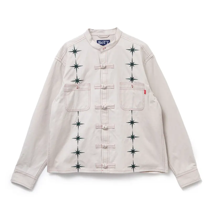天然石ターコイズ 【新品】BoTT Sparkle China Shirt Lサイズ 23ss