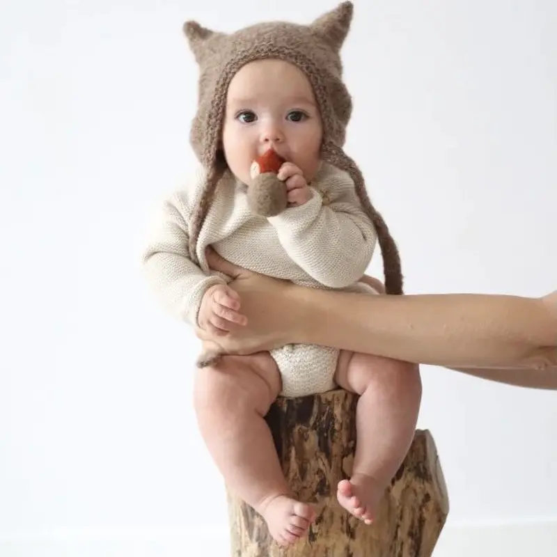 bambolina / classic kitty hat [ brown ] | sopomoln