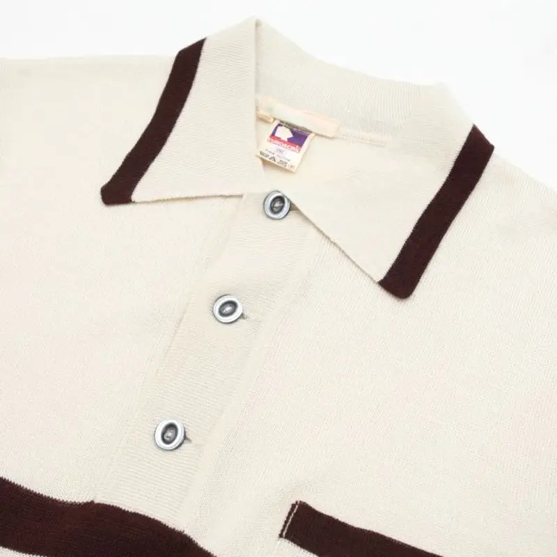 Euro Vintage Knit Polo Shirt | Strato
