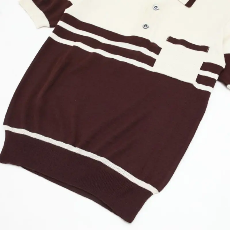 Euro Vintage Knit Polo Shirt | Strato