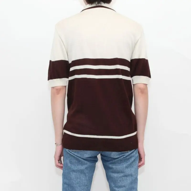 Euro Vintage Knit Polo Shirt | Strato