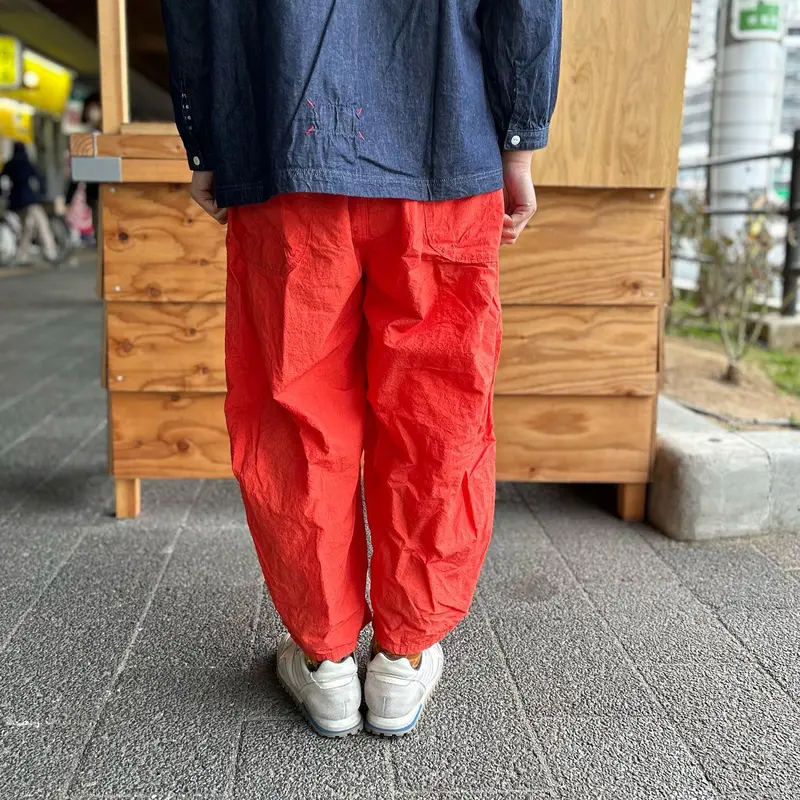 快晴堂】 ”リラクシン&ルージー ふわふわタックパンツ” | HORUS WORKS