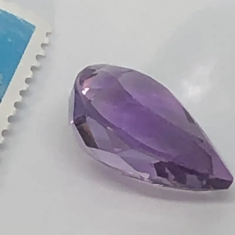 しずく型大ダイヤカットS-3 アメジスト | 水晶STORE