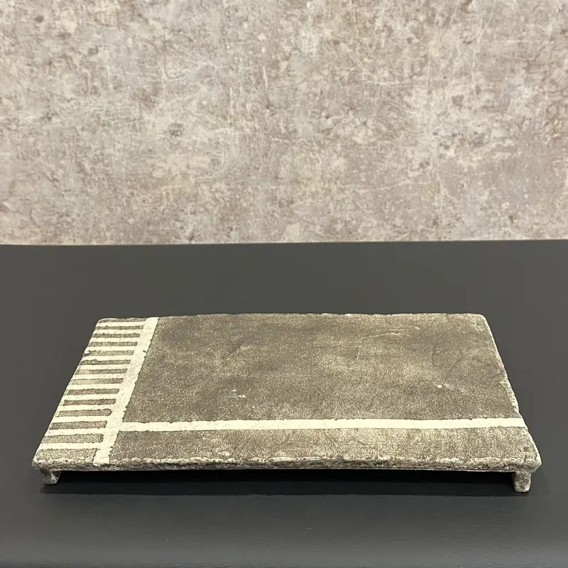 源右衛門窯 足付長皿 | 久遠