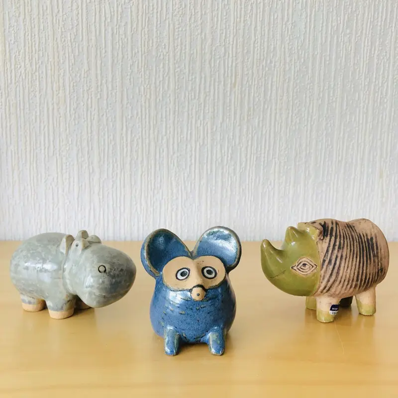 Gustavsberg/グスタフスベリ/Lisa Larson/リサラーソン/Menageri...