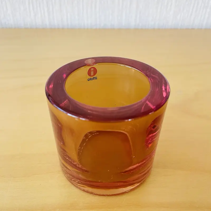 iittala/イッタラ/Kivi/キビ/キャンドルホルダー/ローズオリーブ