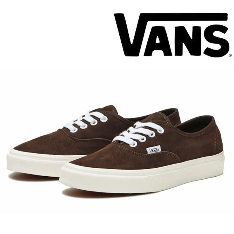 vans authentic pig suede black バンズ