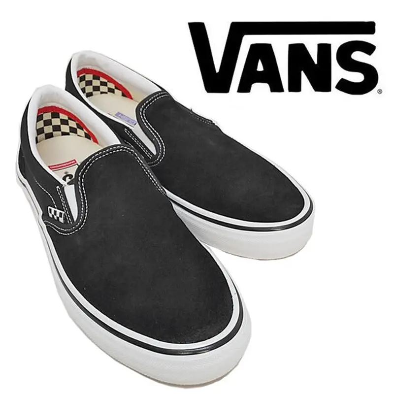 スケート スリッポン メンズ バンズ VANS SKATEBOARDING SKATE SLI...