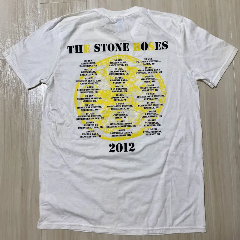 ストーンローゼス THE STONE ROSES Tシャツ Lサイズ