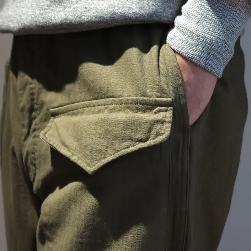 OUTIL PANTALON HAZEBROUCK olive size:12 - agedor.ma