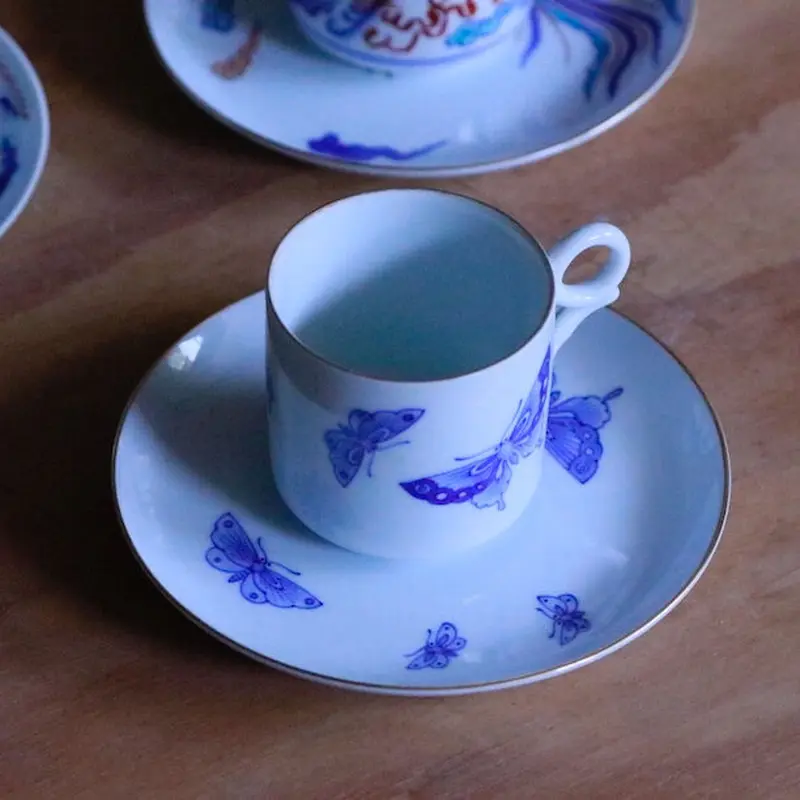 有田焼 「辻精磁社」 カップ・ソーサー