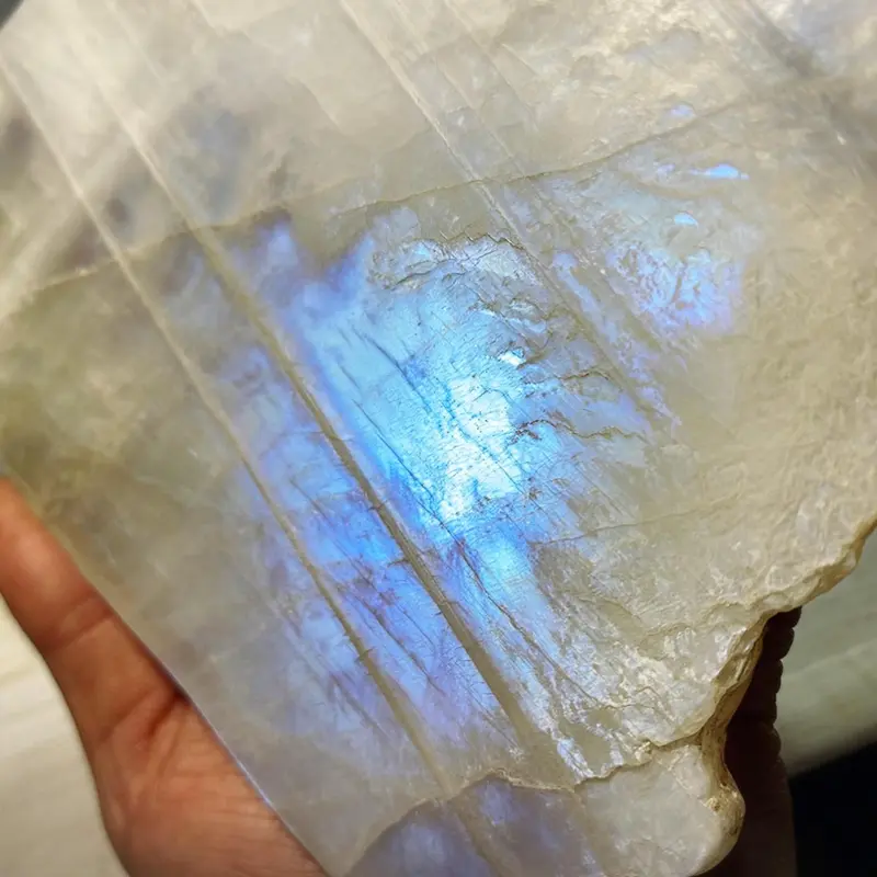 ブルームーンストーン原石スライス特大A Amazon.co.jp: ブルームーンストーン原石スライス特大A