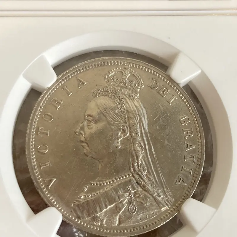 イギリス1891年クラウン銀貨コレクションビクトリア女王